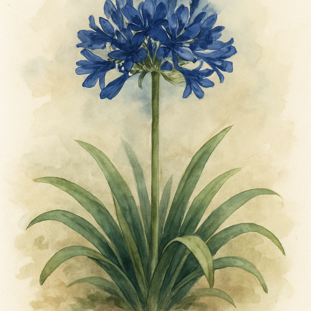 Agapanthus praecox Agapanthus Navy Blue