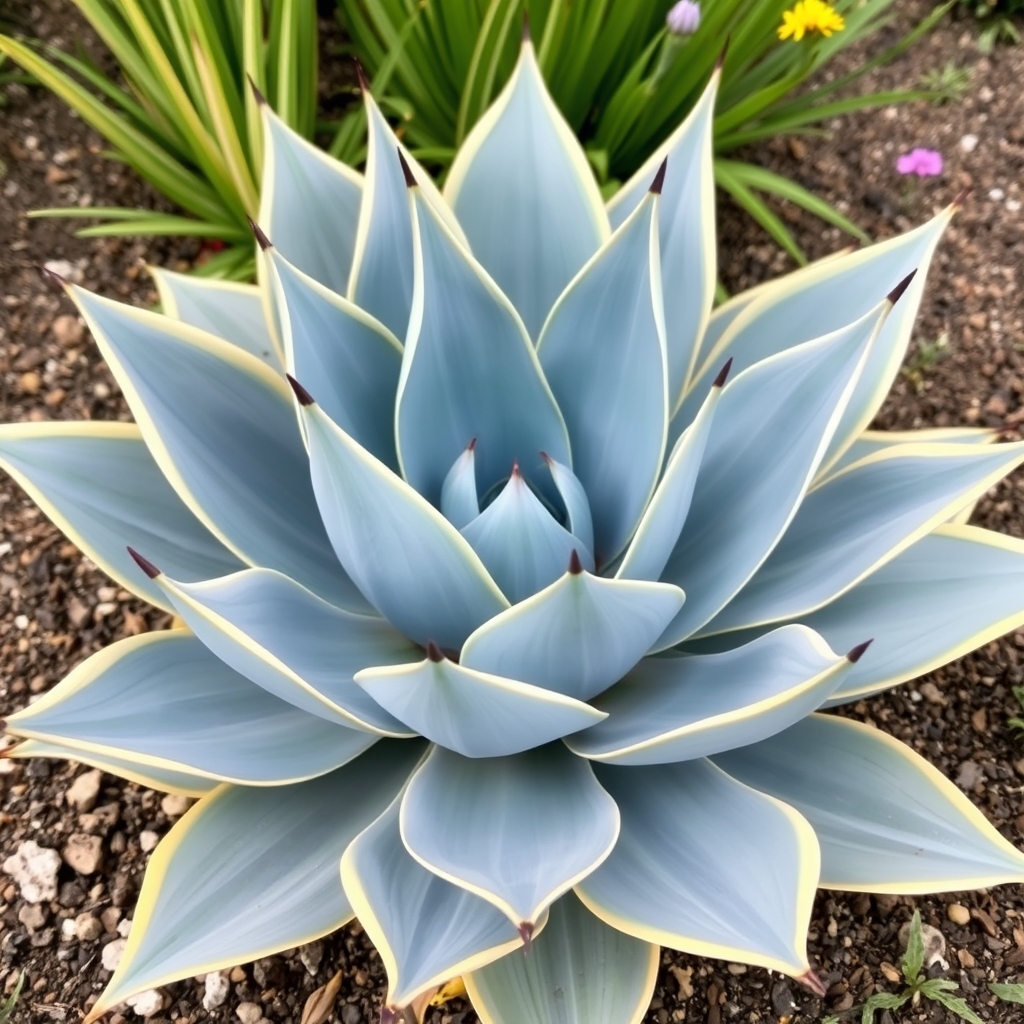 Agave americana ‘Variegata’ –
