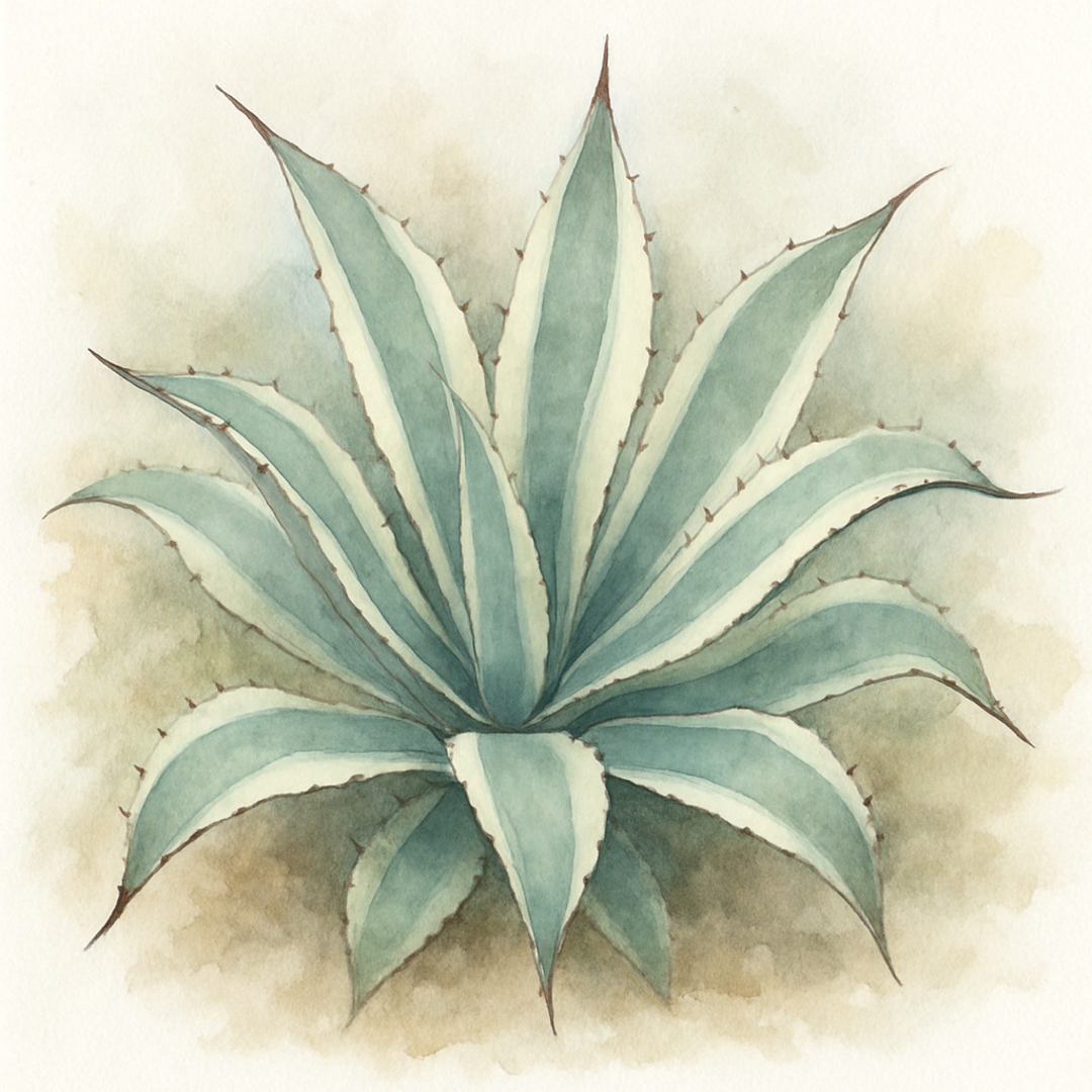 Agave americana ‘Mediopicta Alba’