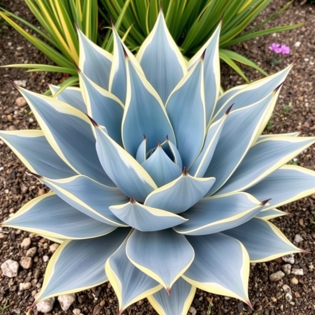 Agave Americana Variegata Variegated Century