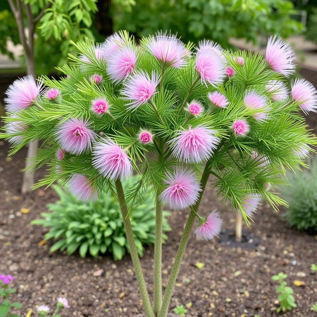 Albizia Julibrissin Ombrella Silk Tree Multi Stem