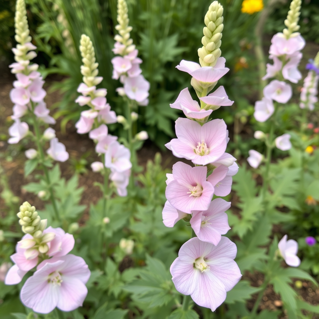 Alcea Apple Blossom