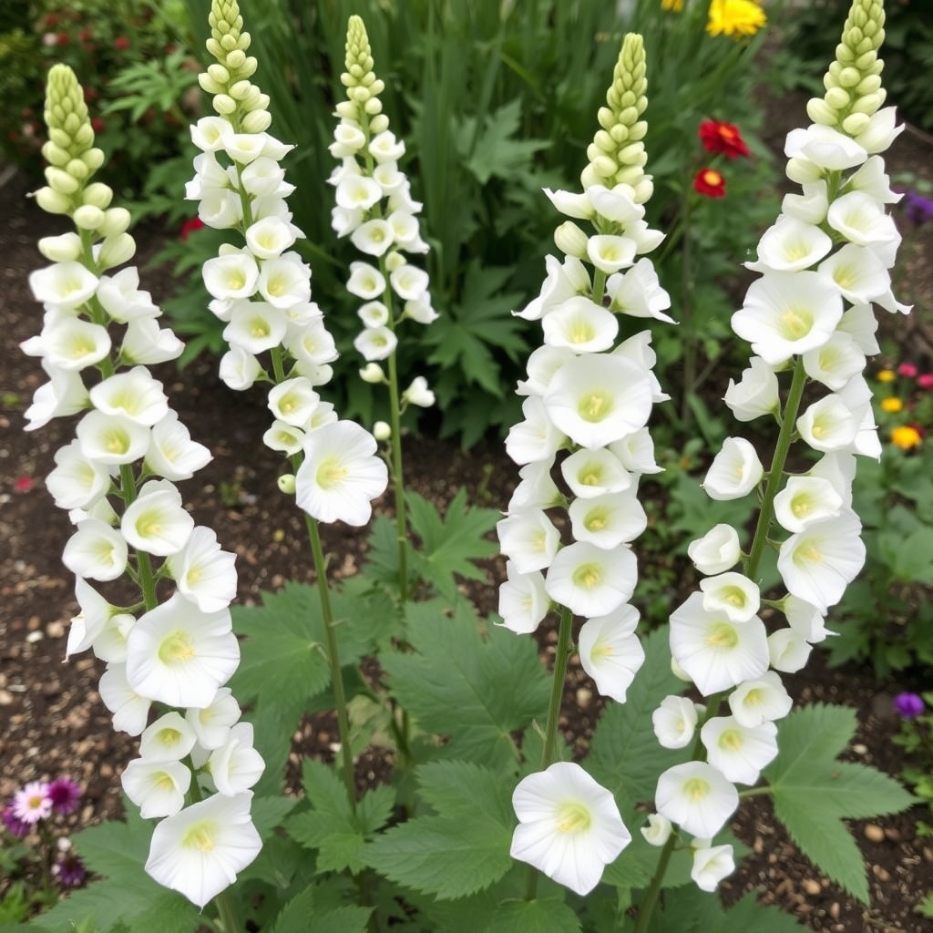 Alcea 'Polarstar'