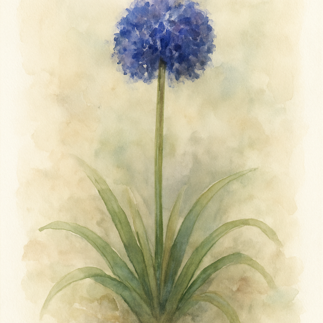 Allium caesium AGM