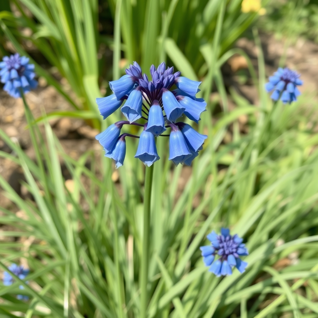 Allium cyaneum