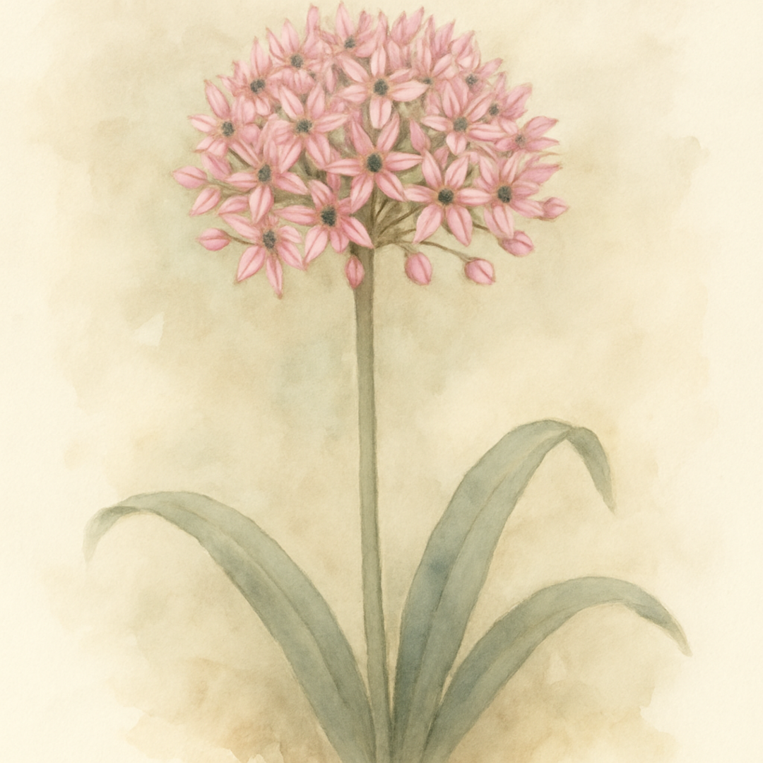 Allium nigrum Pink Jewel