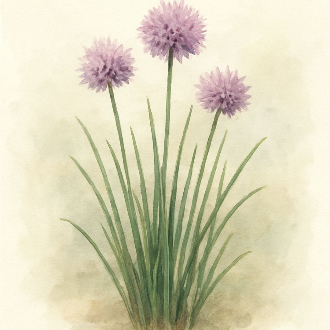 Allium schoenoprasum ‘Cassis Ice’
