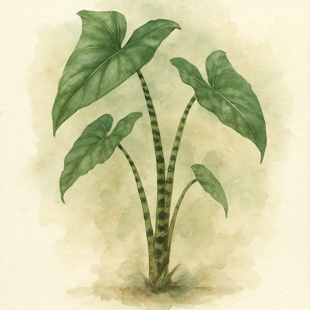 Alocasia Zebrina