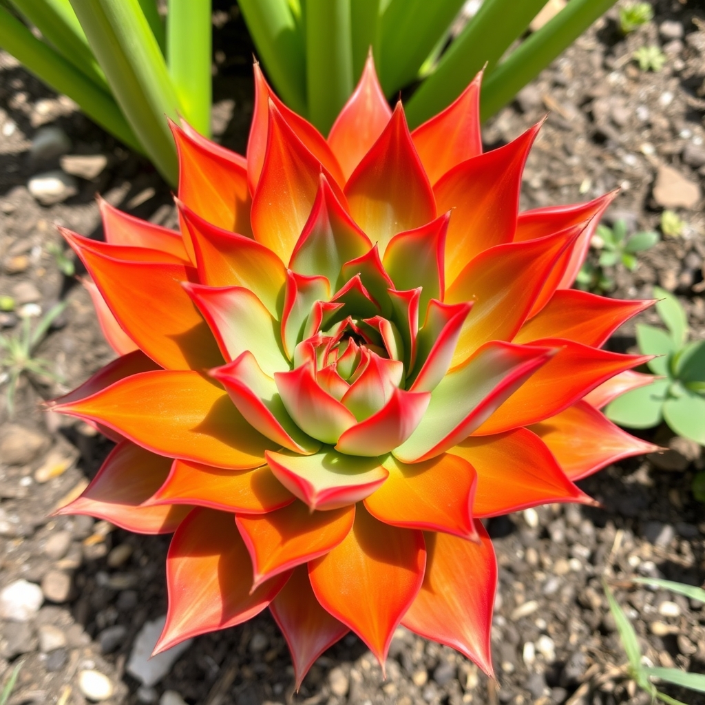 Aloe hyb. ‘Fire Red Safari’