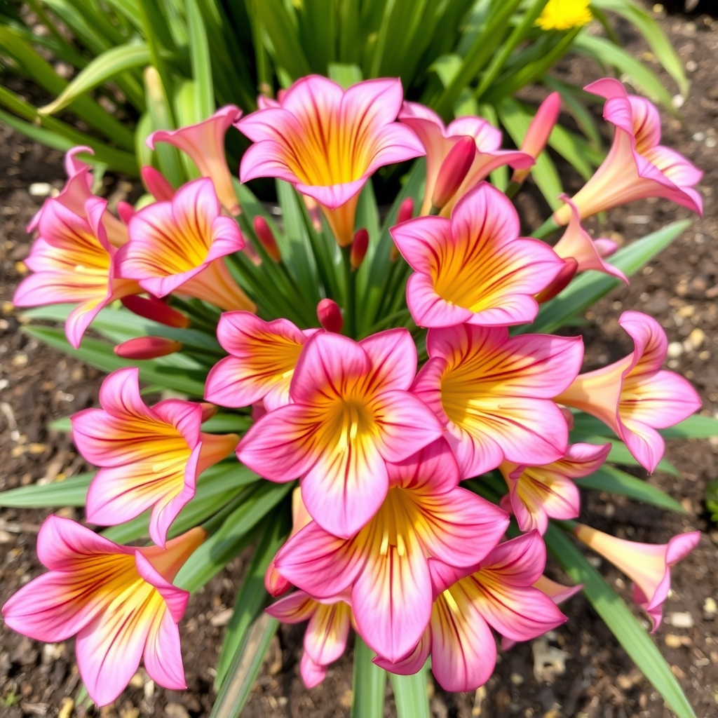 Alstroemeria Inca 'Candy' - Hardy Perennial Plant
