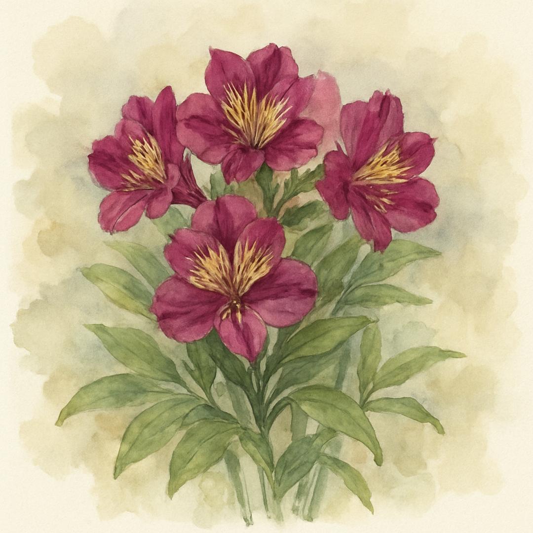 Alstroemeria Inca 'Noble' - Hardy Perennial Plant