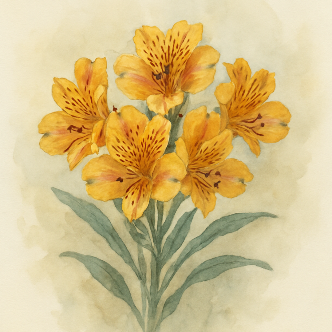 Alstroemeria 'Inca Sundance'