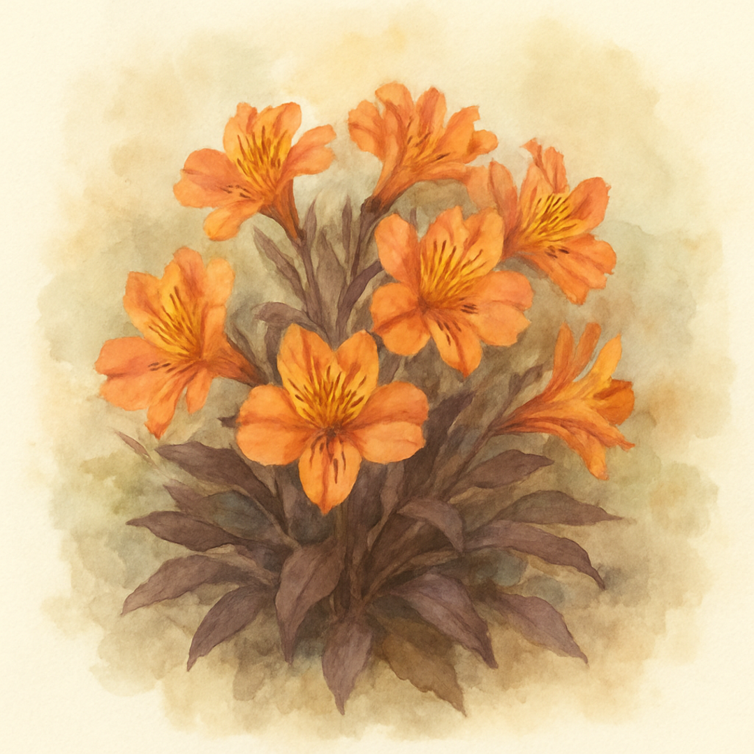 Alstroemeria ‘Indian Summer’