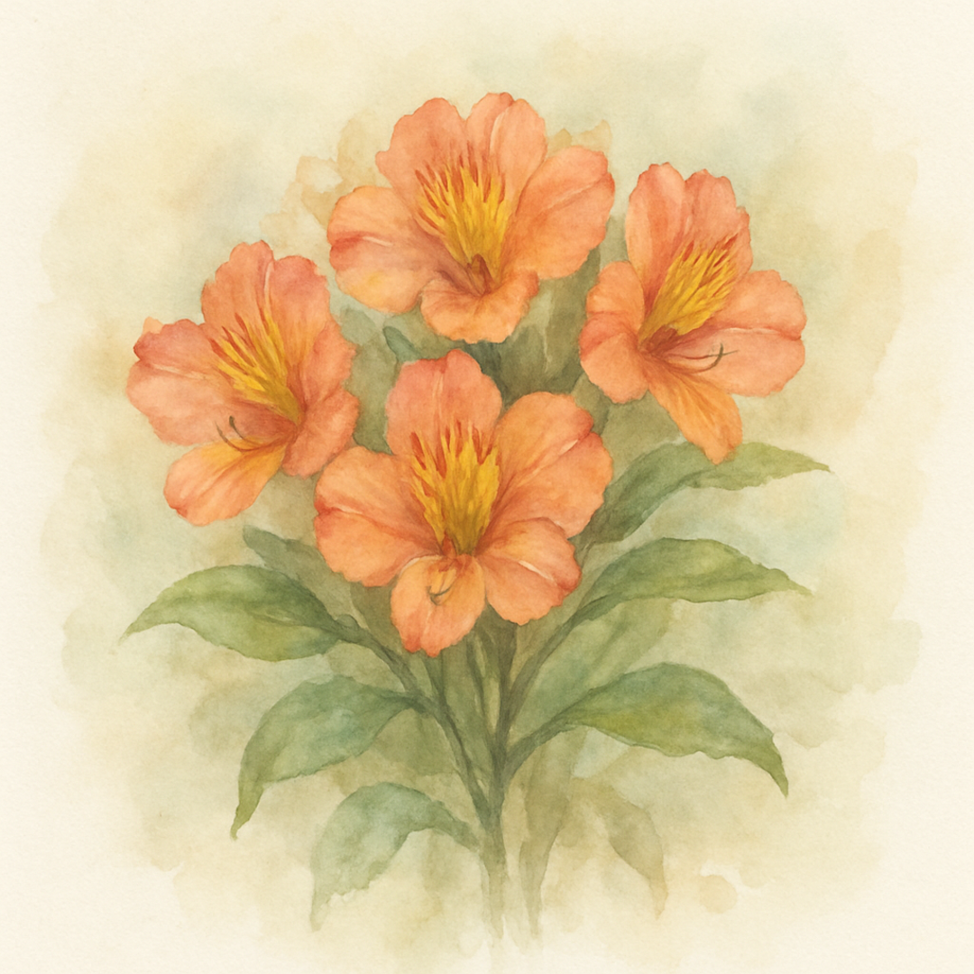 Alstroemeria Inticancha ‘Sunset’ (‘Tessunse’)