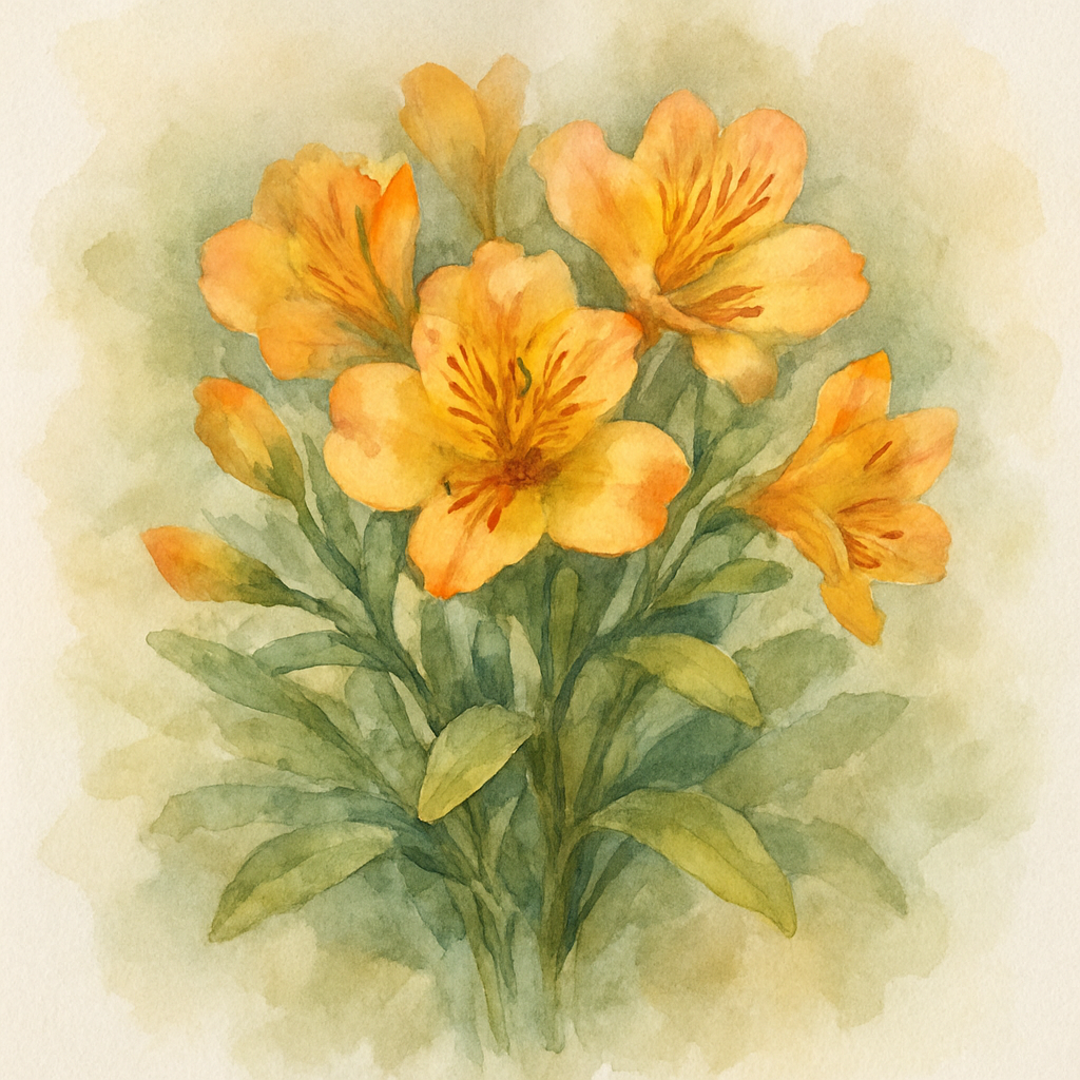 Alstroemeria 'Inticancha Sunstar'