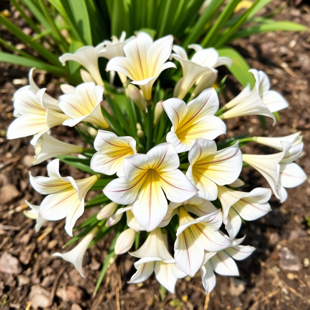 Alstroemeria 'Inticancha White Magic'