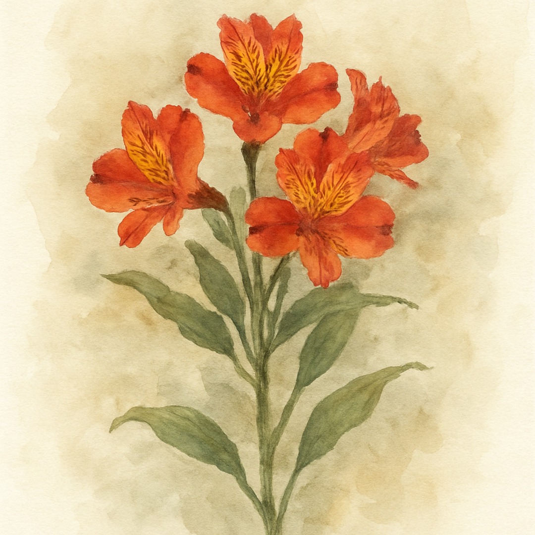 Alstroemeria 'Mulan'