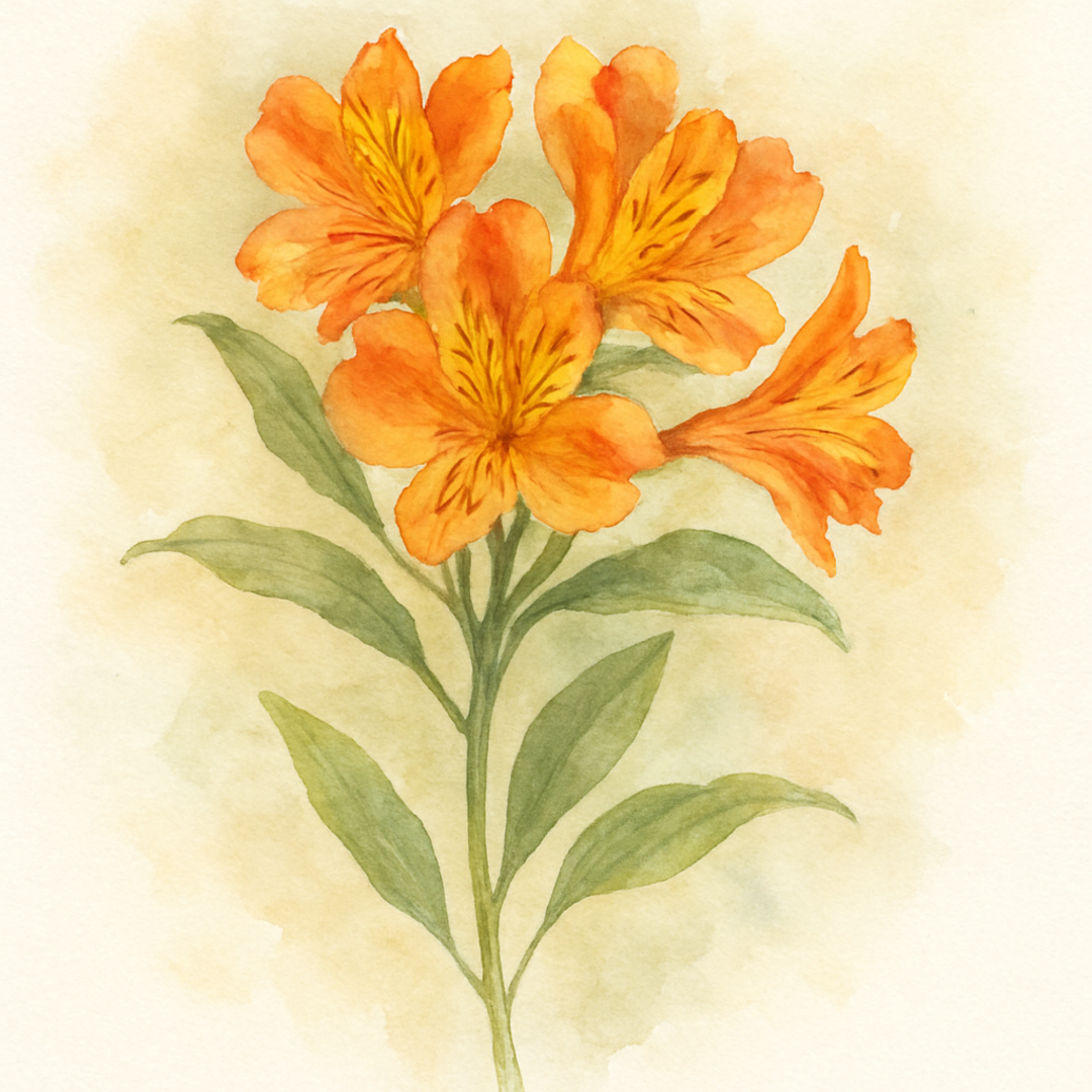 Alstroemeria Orange King