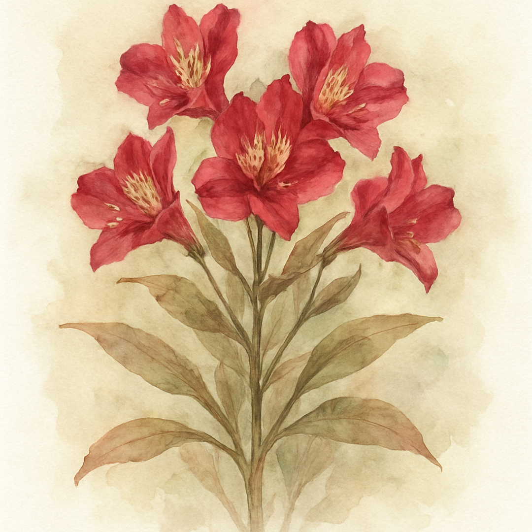Alstroemeria 'Summer Pepper'