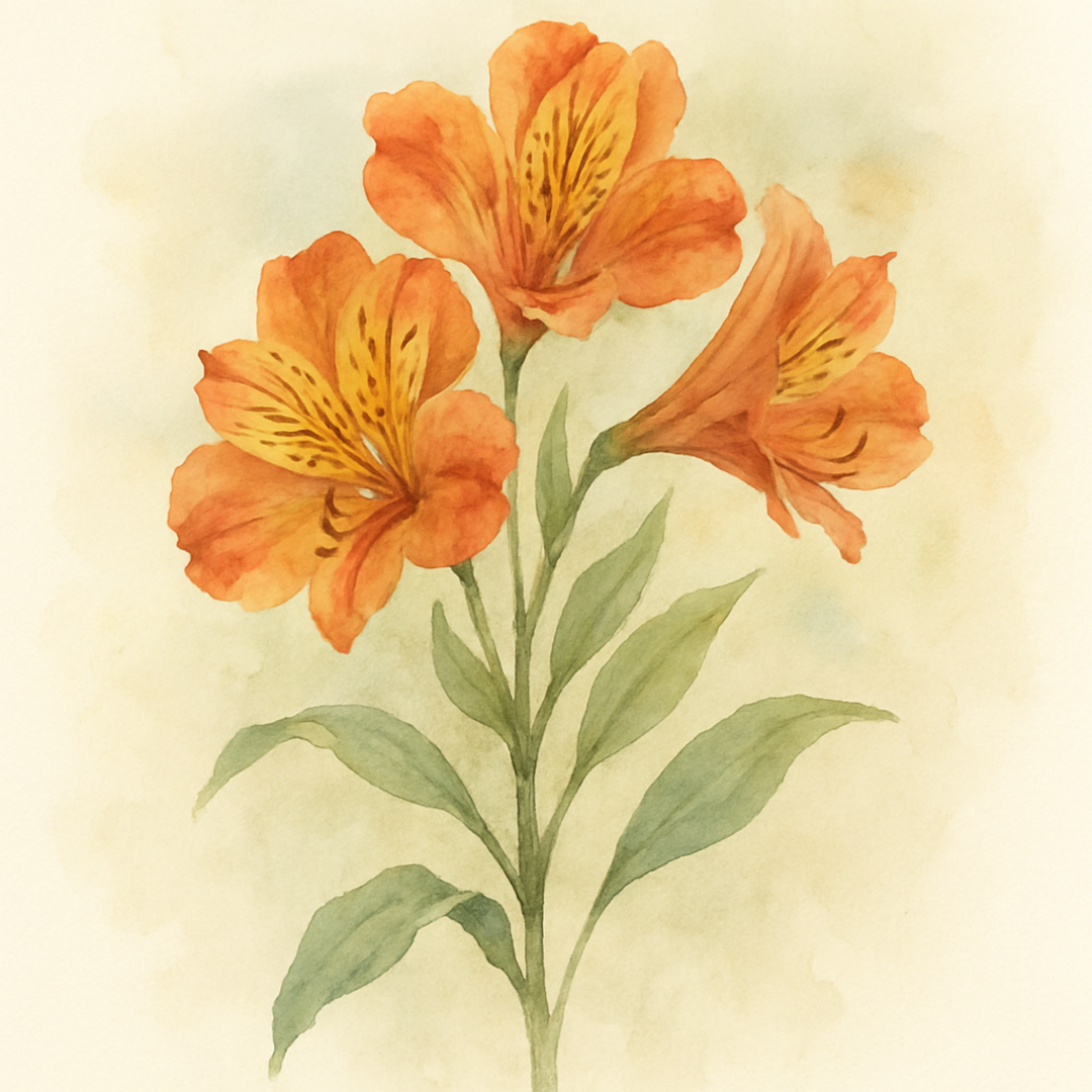 Alstroemeria 'Summer Heat'
