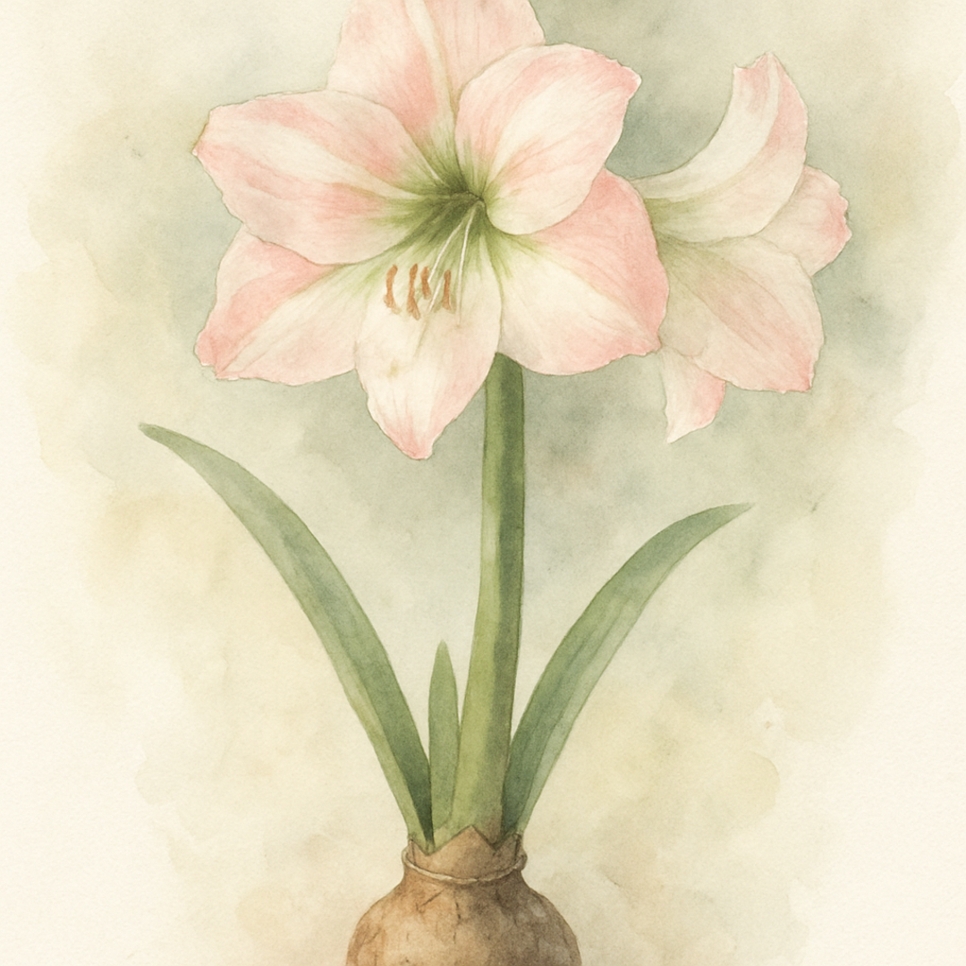 Amaryllis Apple Blossom