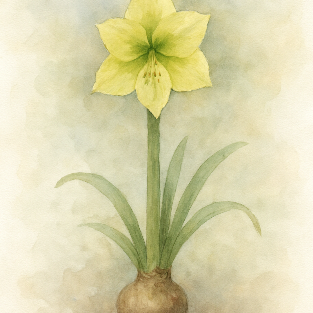 Amaryllis Lemon Star