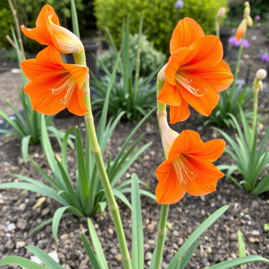 Amaryllis Orange Souvereign Bulbs Uk