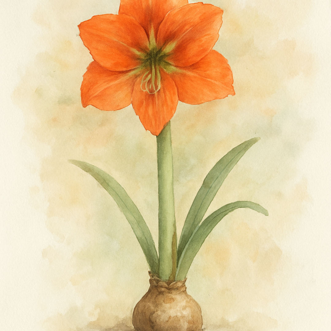 Amaryllis Orange Souvereign