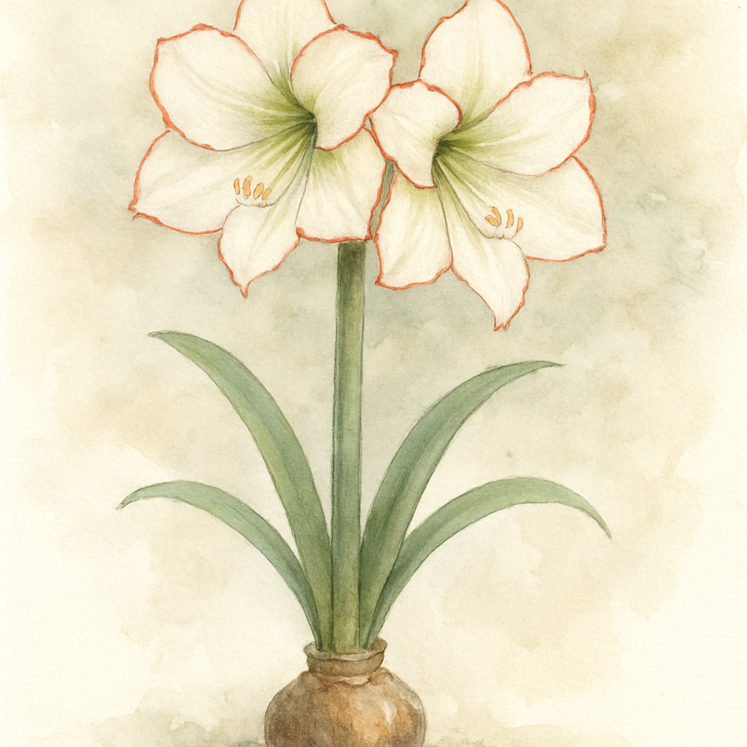 Amaryllis Picotee