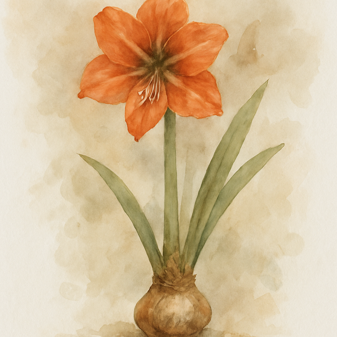 Amaryllis Terra Cotta Star