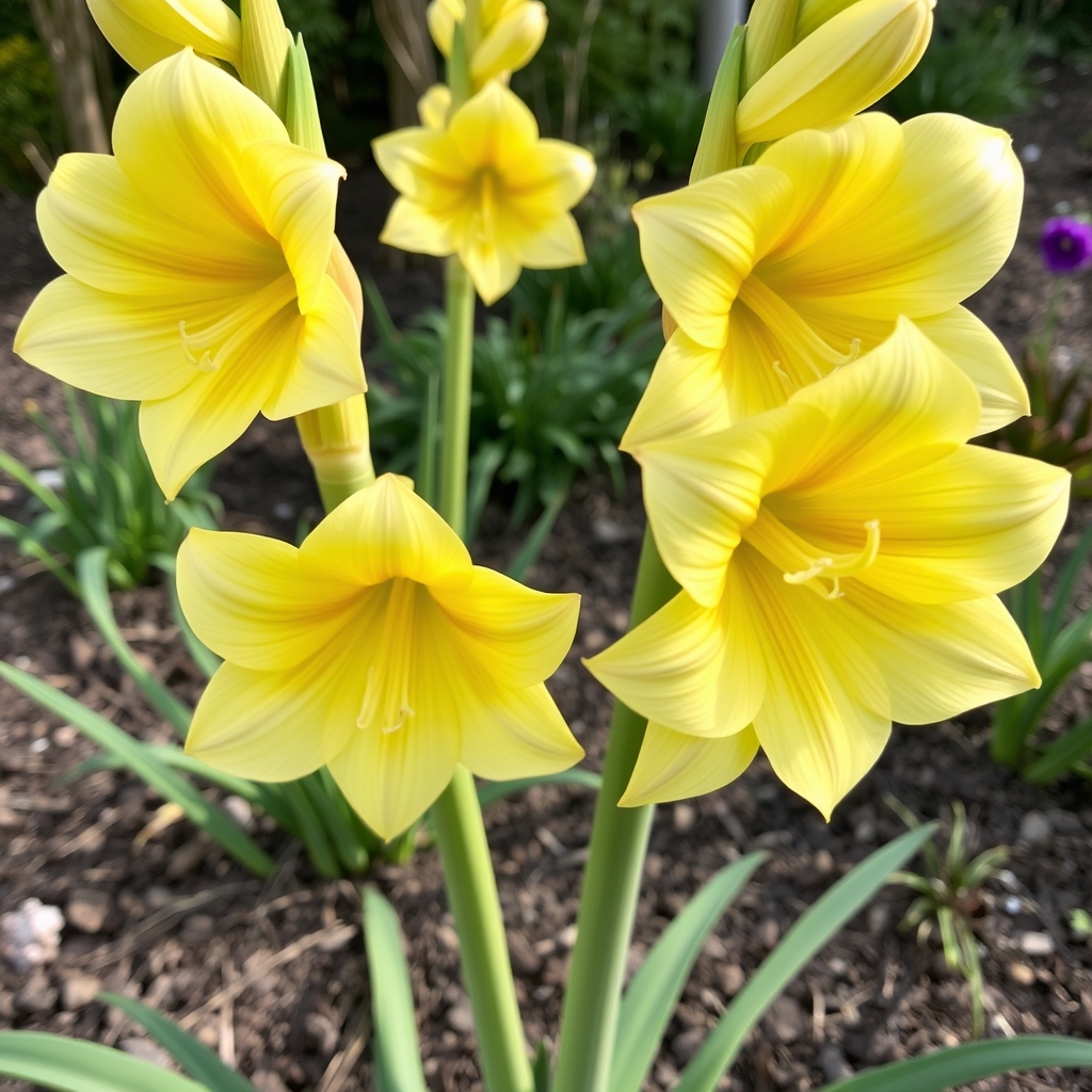Amaryllis Yellow Star Bulbs Uk