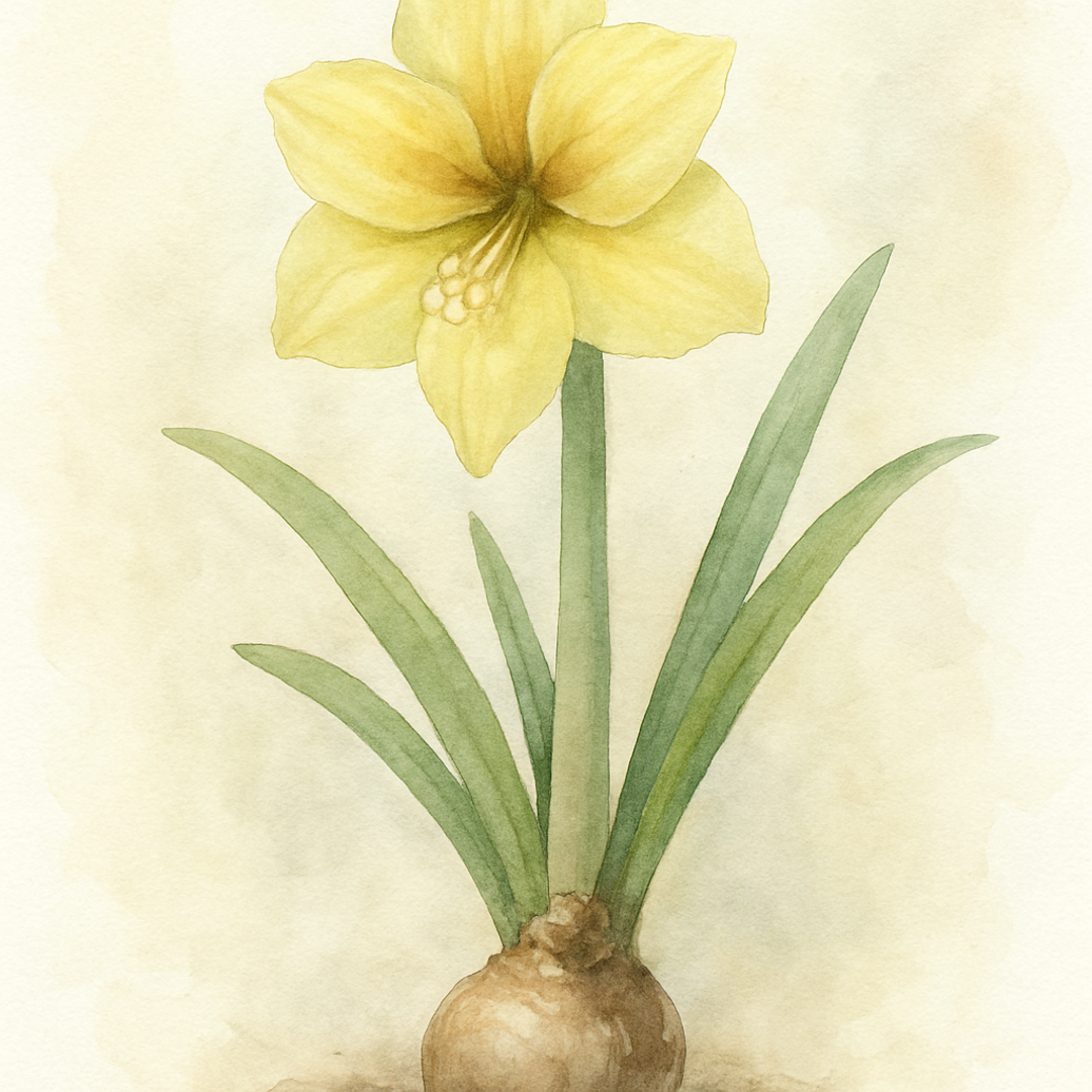 Amaryllis Yellow Star