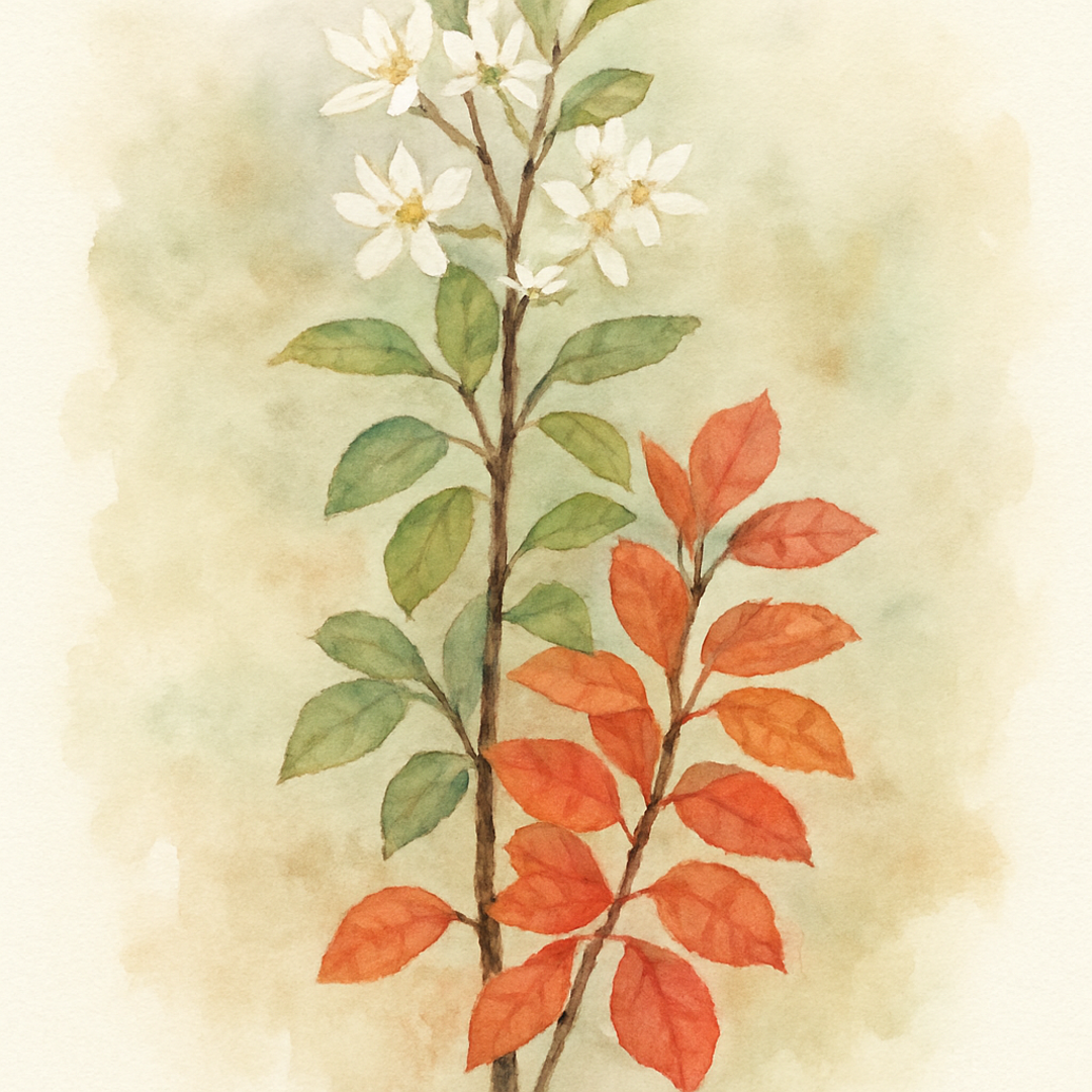 Amelanchier canadensis 'Rainbow Pillar' (Glenn Form)