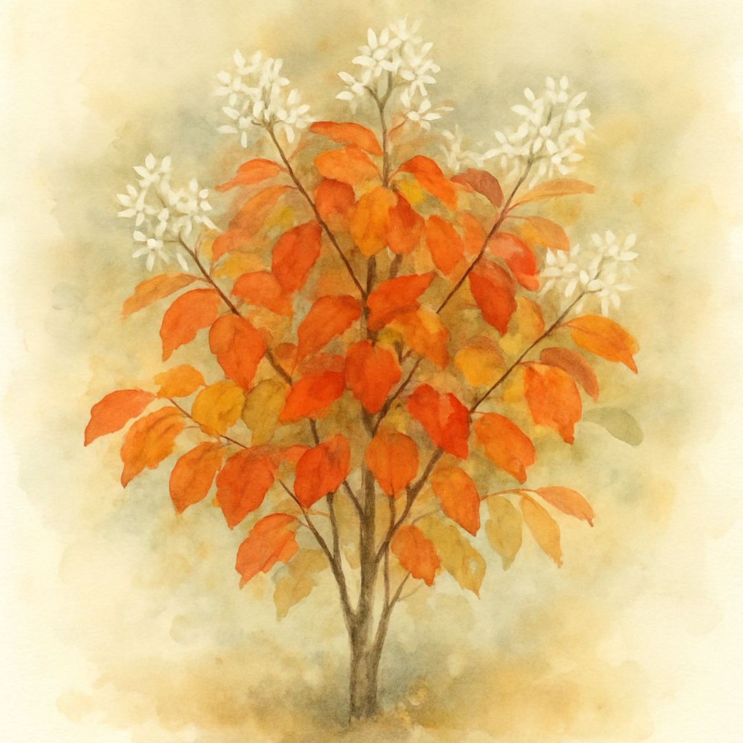 Amelanchier canadensis 'October Flame'