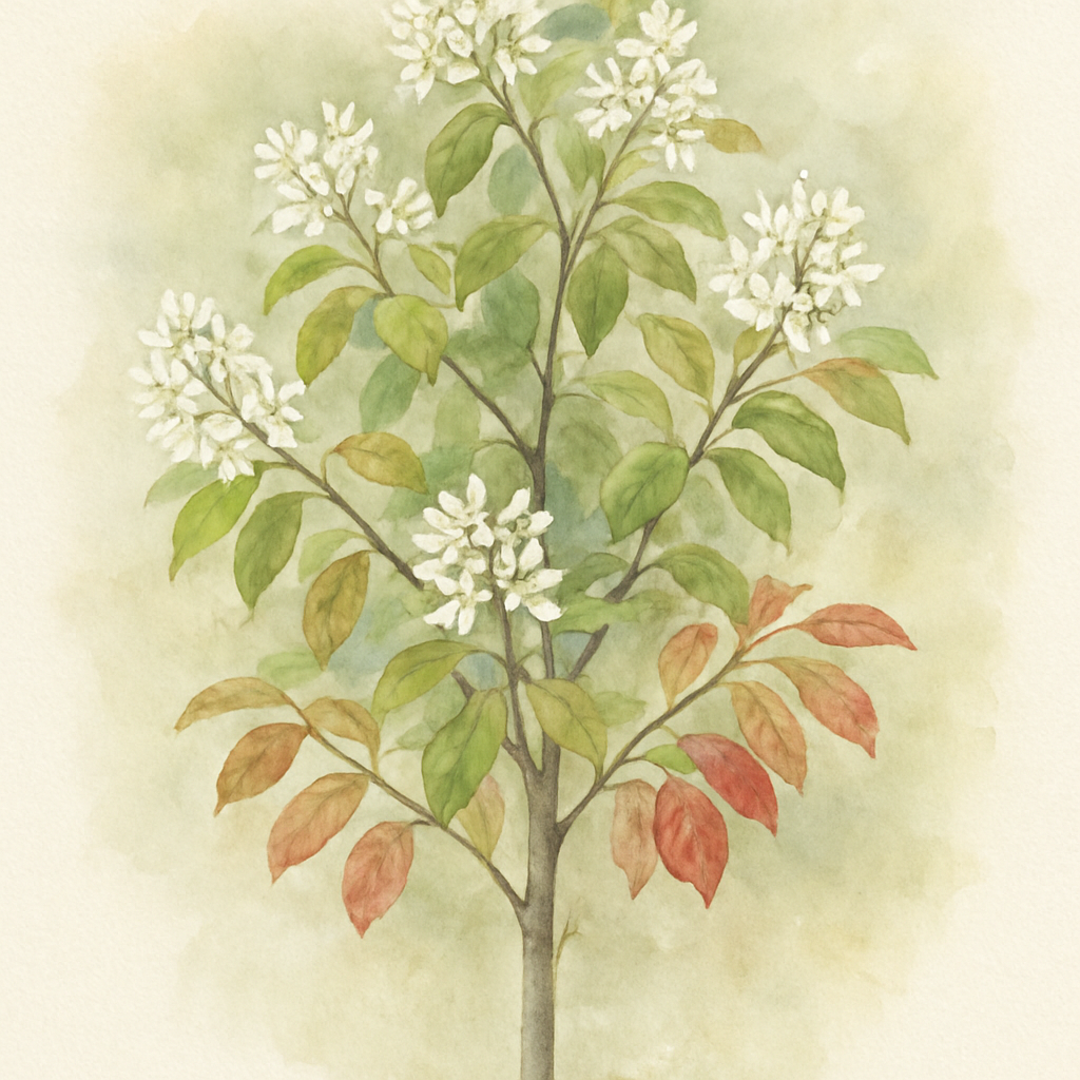 Amelanchier laevis 'Juneberry Tree Smooth Serviceberry'