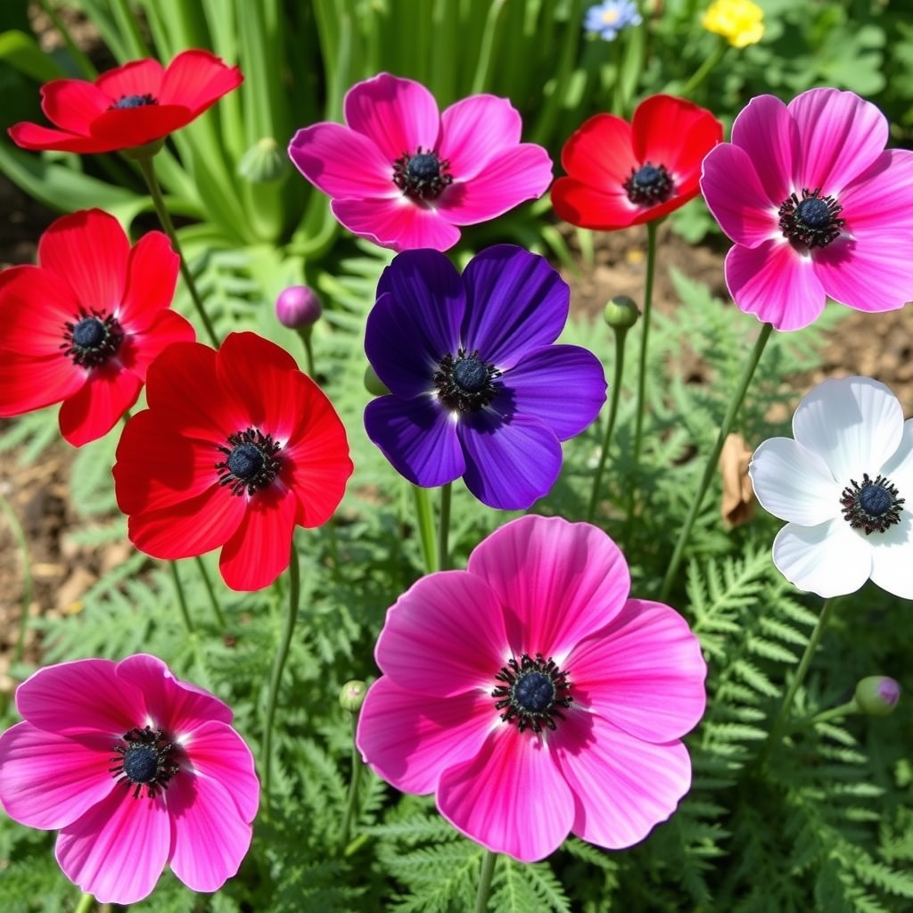 Anemone ‘The Caen Mix’ — pack of 10