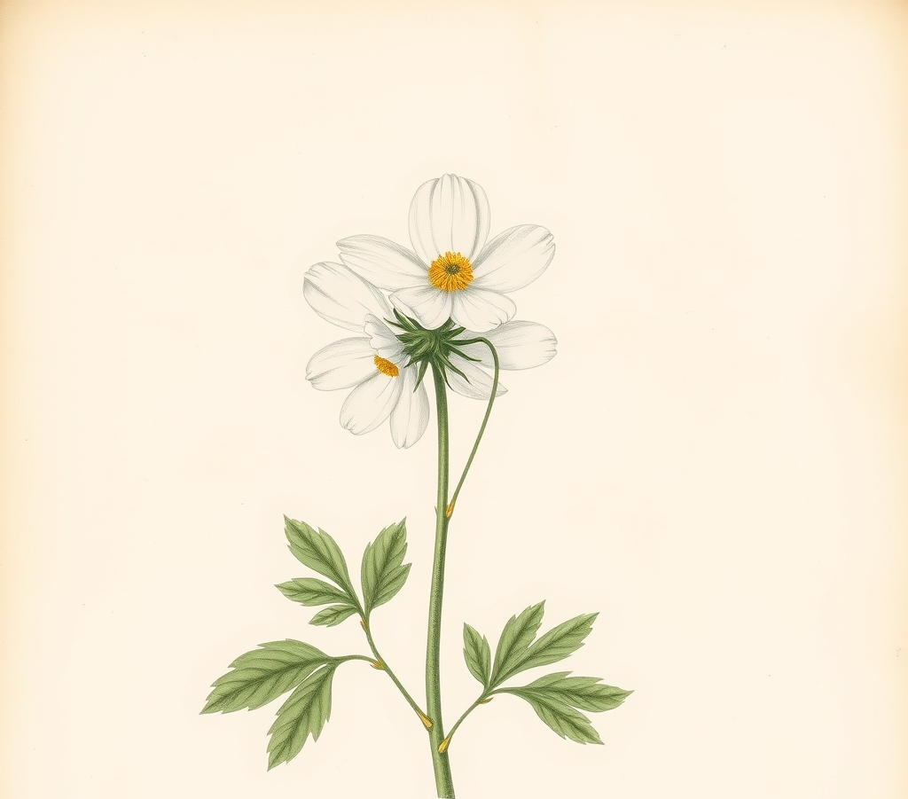 Anemone apennina albiflora