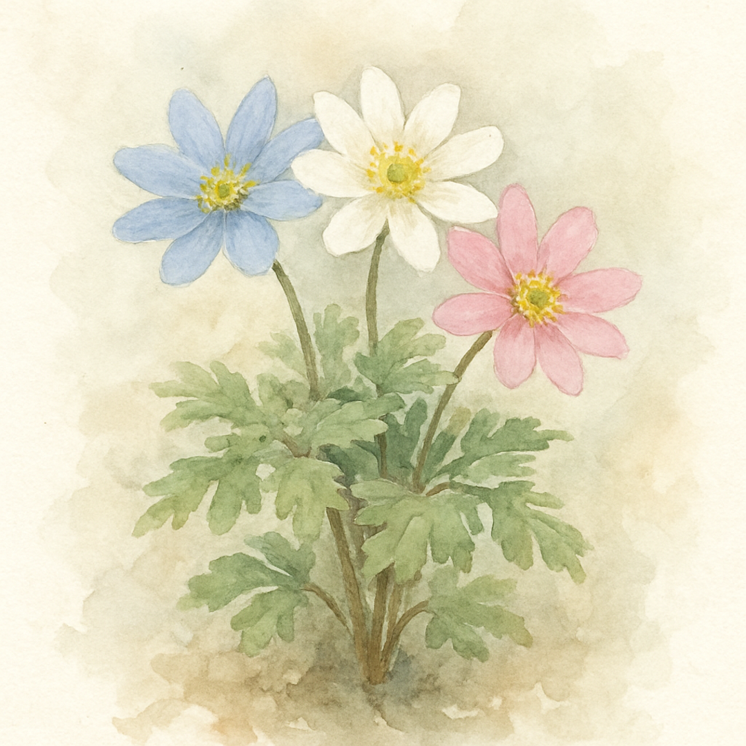Anemone Blanda Mixed Colours