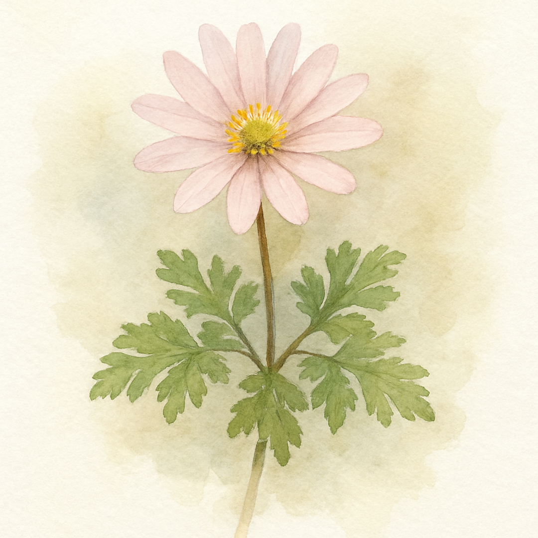 Anemone blanda var rosea