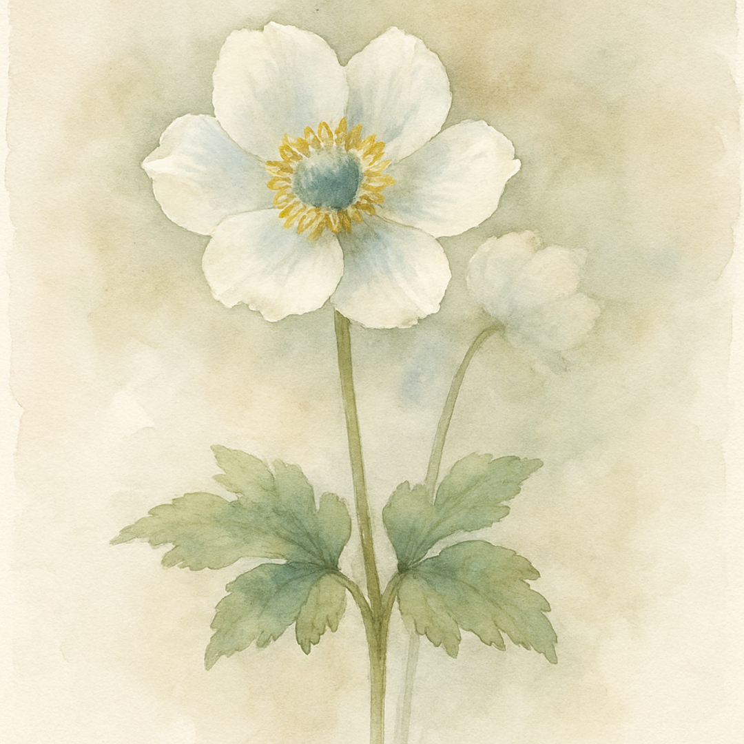 Anemone 'Blue Eyes'