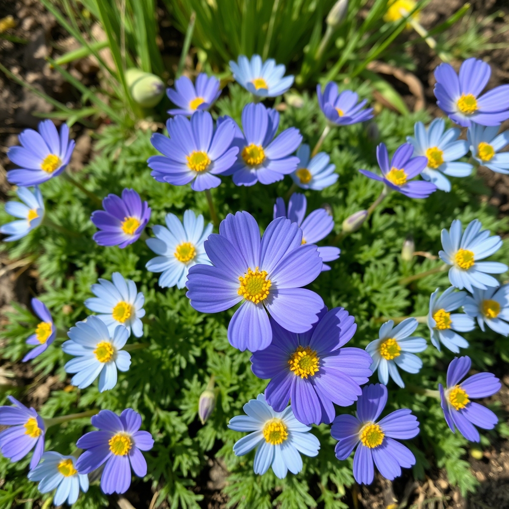 Anemone Blue Shades