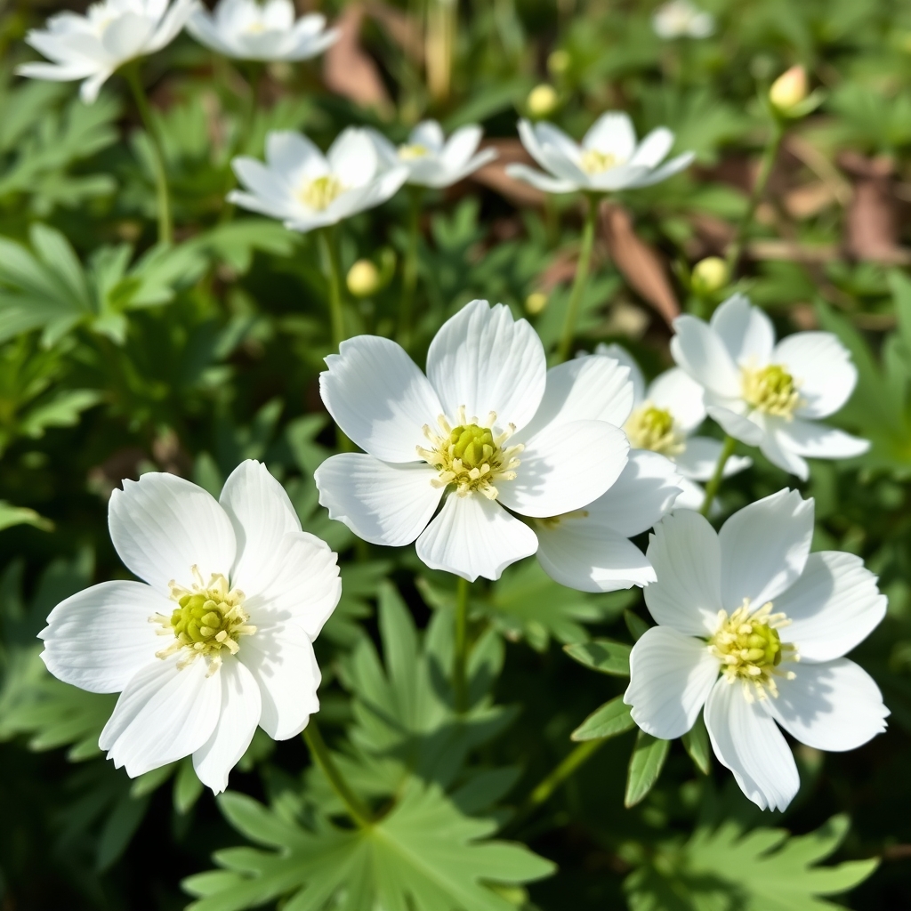 Anemone 'Bracteata Pleniflora'