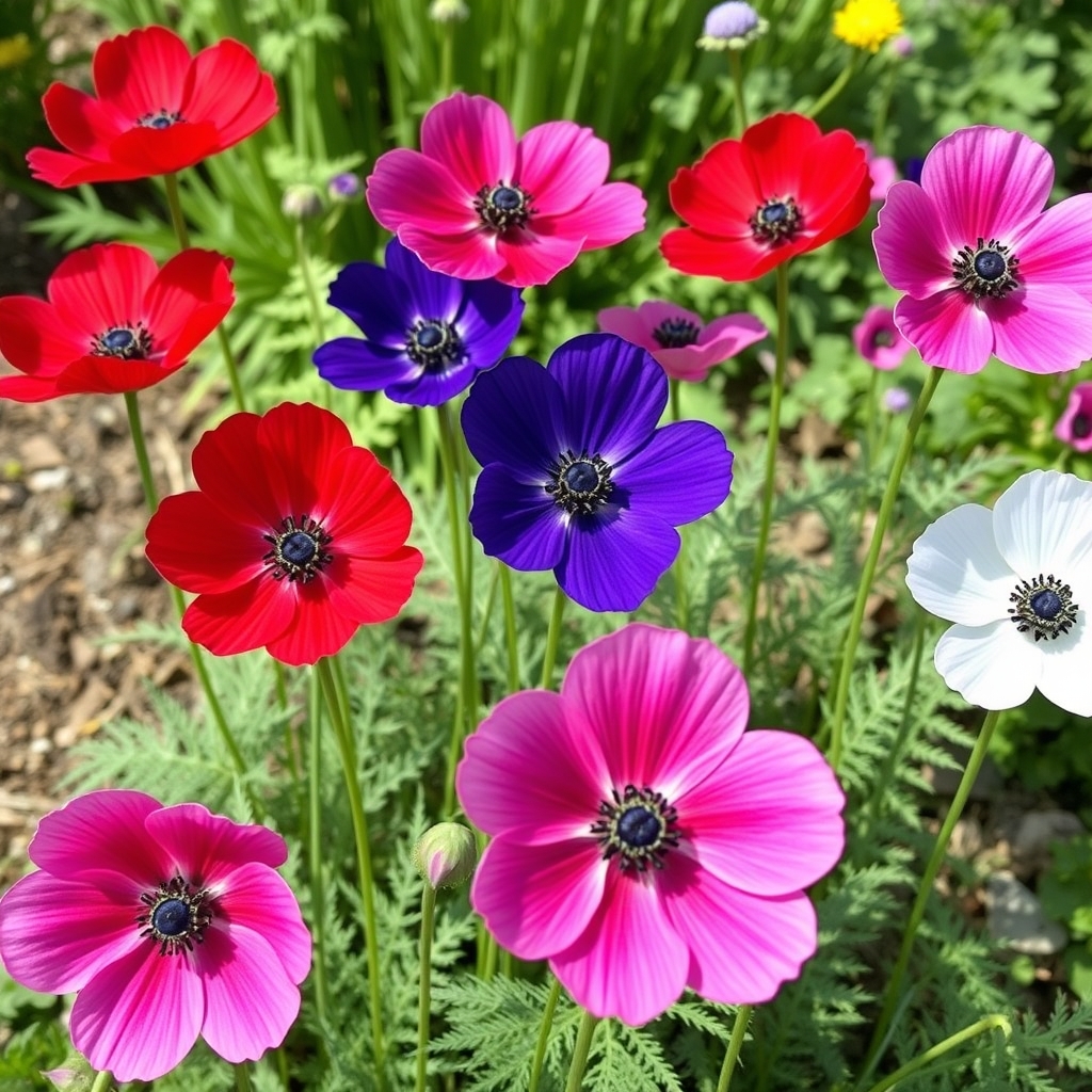 Anemone De Caen Mix