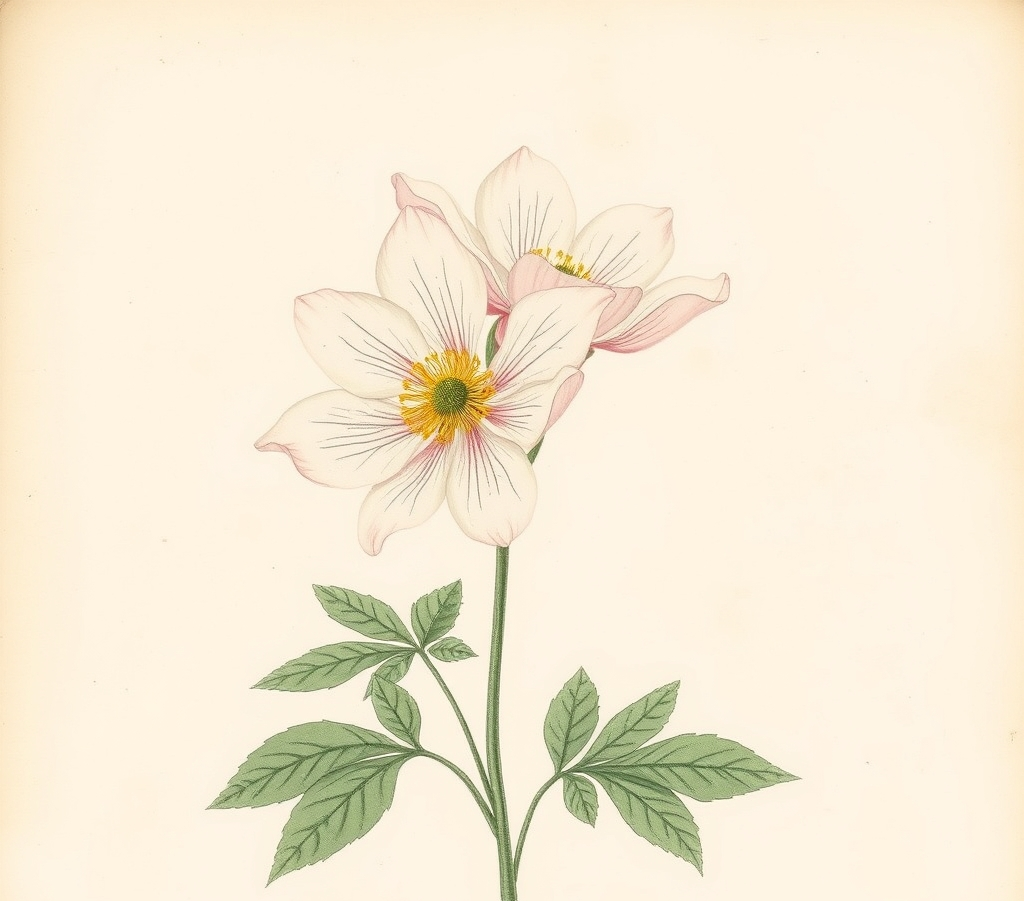 Anemone 'Fantasy Elsa' Japanese Anemone