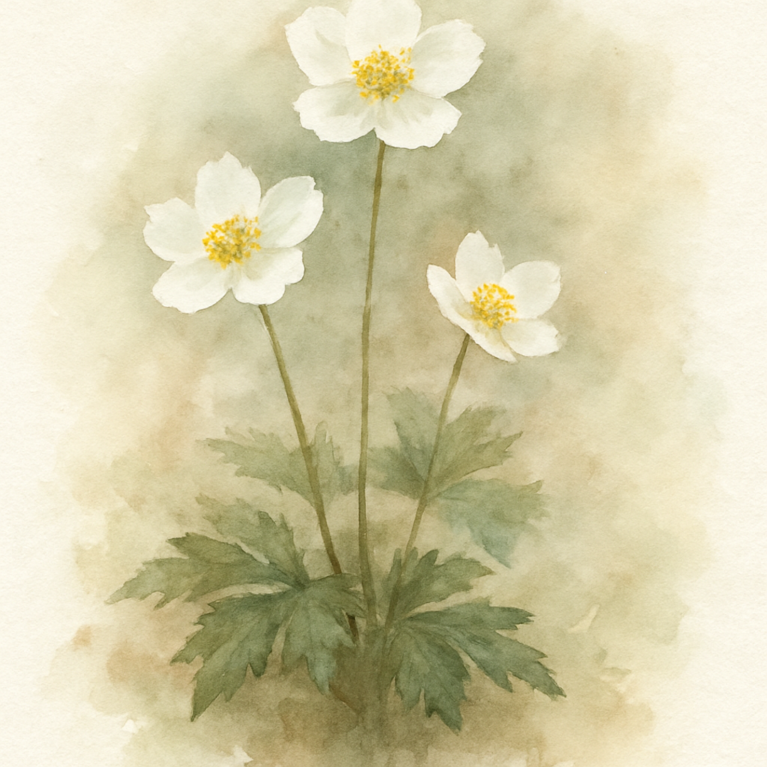 Anemone flaccida Ginpai