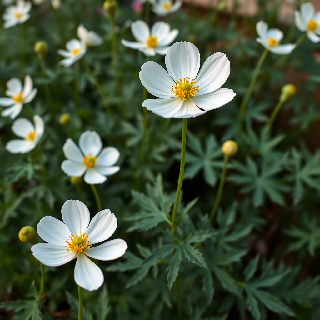 Japanese Anemone Honorine Jobert