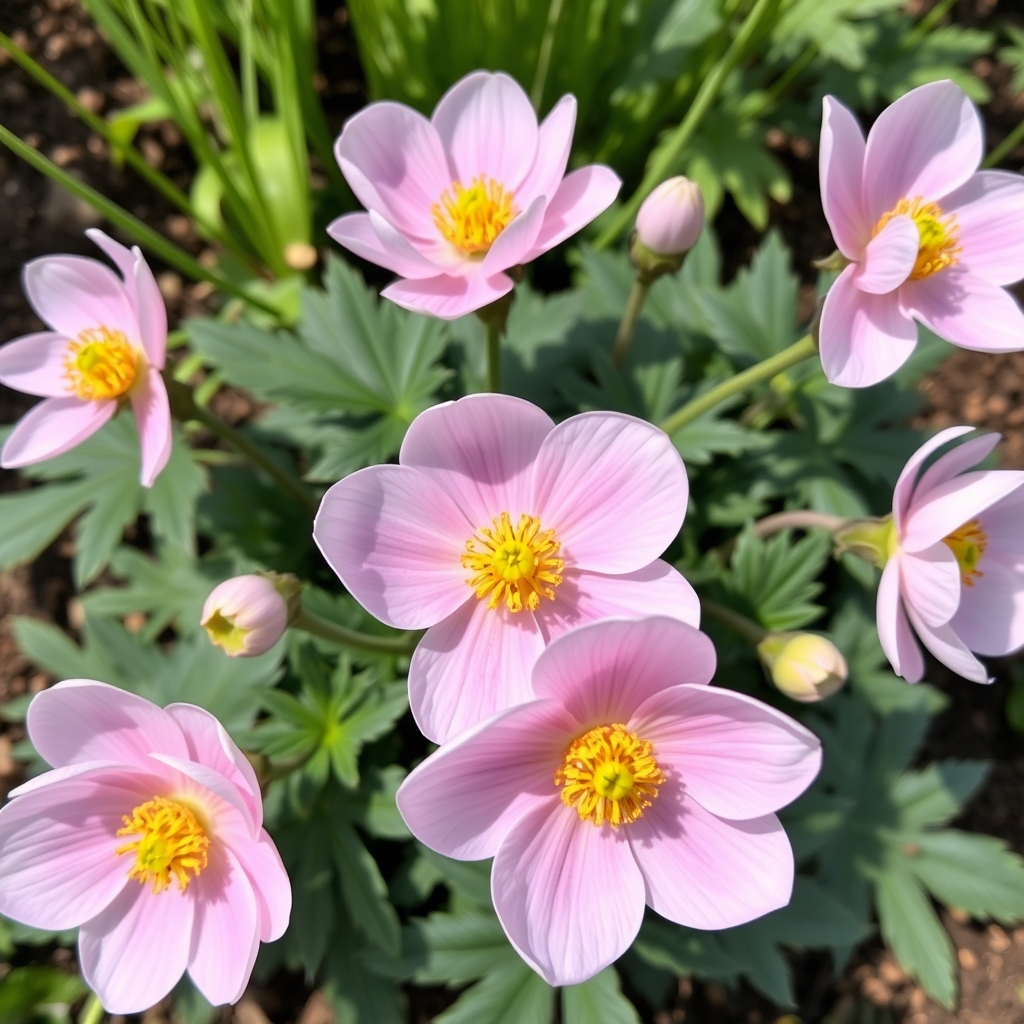 Anemone hupehensis ‘Fantasy Cinderella’ (Fantasy Series)