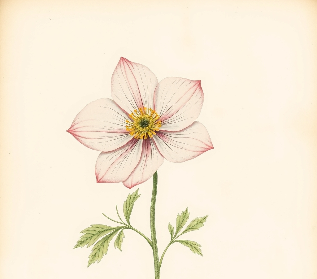 Anemone × hybrida 'September Charm'