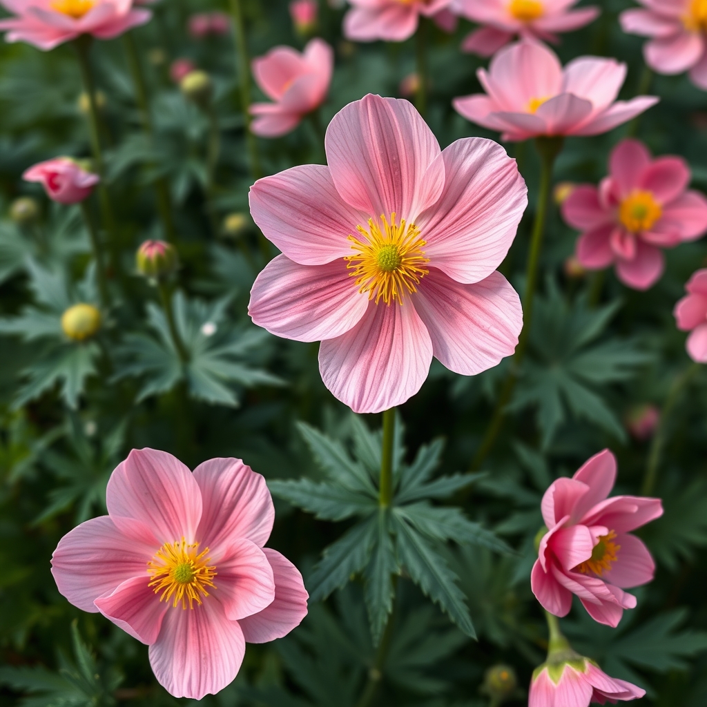Anemone Konigin (Queen) Charlotte