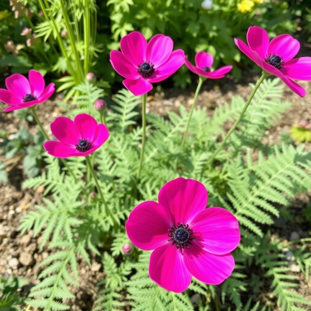 Anemone Levante Fucsia Bulbs Uk